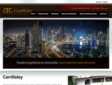 Tablet Screenshot of carrilloley.com